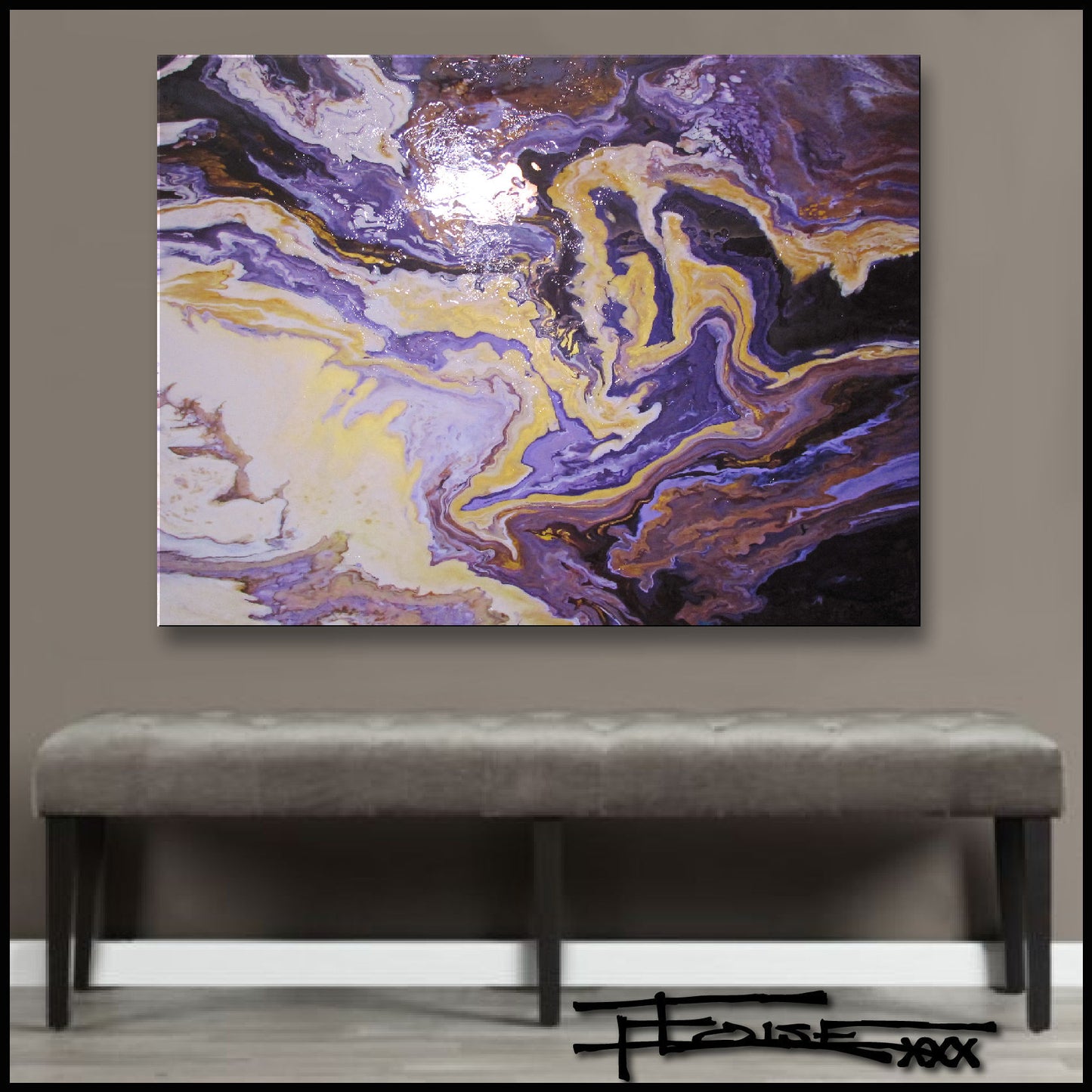 VIOLET FUSION -  Resin Coated Limited Edition