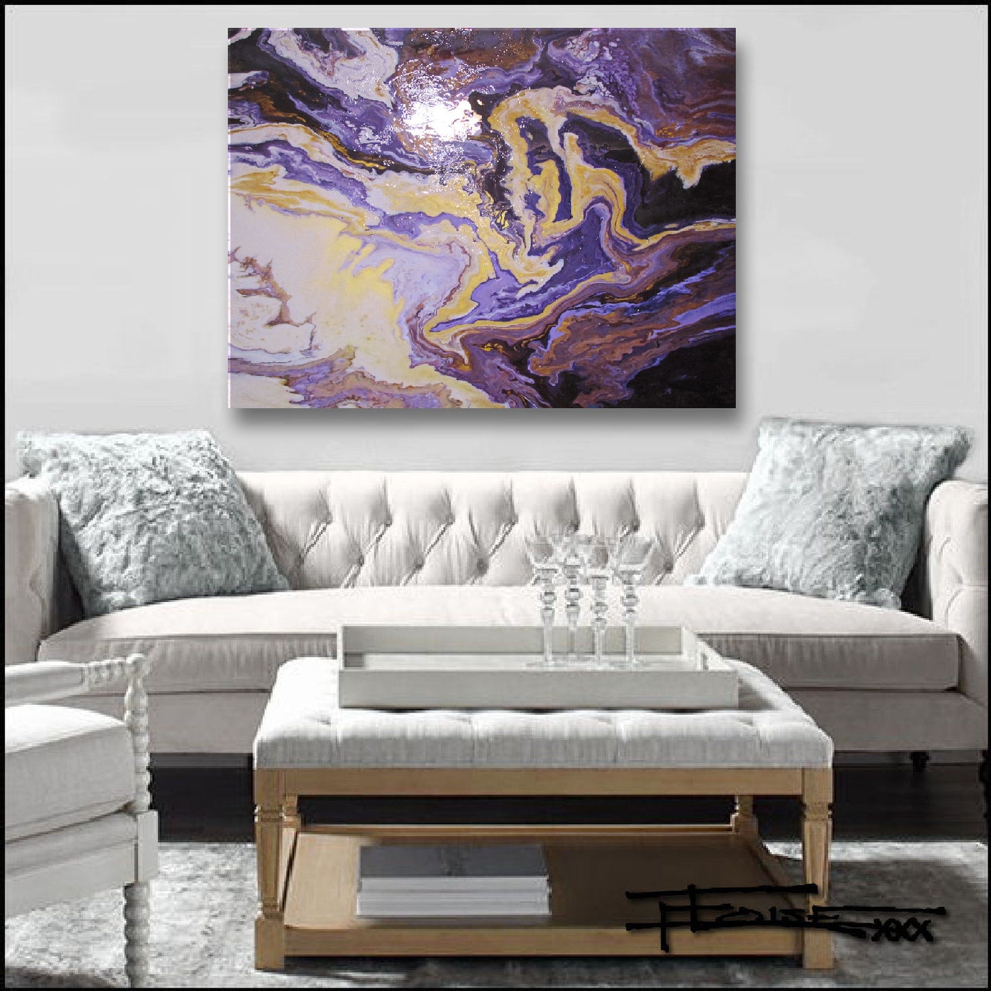 VIOLET FUSION -  Resin Coated Limited Edition